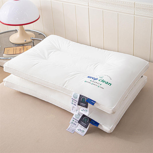 HKM-580691 Cotton Neck Support Pillow - High, Medium, and Low Loft Options Available