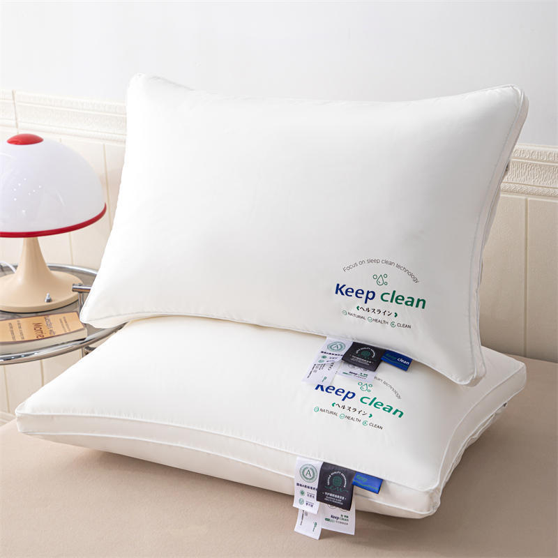 HKM-580691 Cotton Neck Support Pillow - High, Medium, and Low Loft Options Available
