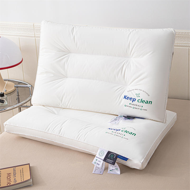 HKM-580691 Cotton Neck Support Pillow - High, Medium, and Low Loft Options Available