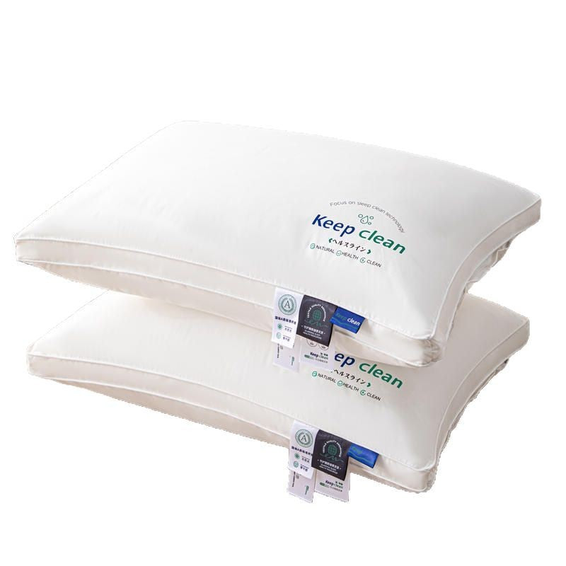 HKM-580691 Cotton Neck Support Pillow - High, Medium, and Low Loft Options Available