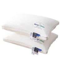 HKM-580691 Cotton Neck Support Pillow - High, Medium, and Low Loft Options Available
