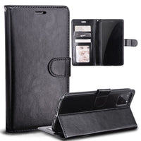 HKM-580819 Crystal Flip Phone Case for iPhone Models - Multiple Colors Available, Durable PU Material