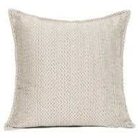 HKM-581011 Modern Simple Blended Sofa Pillow Cover 45x45cm Available in Wheat Color Variants