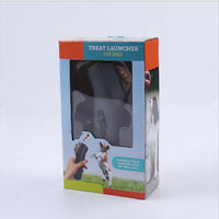 HKM-581203 Pet Snack Launcher for Outdoor Training - Easy Disassemble, Wide Outlet, Transparent Storage