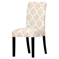 HKM-581267 Stretch Chair Cover in Durable Polyester Fiber - 93% Polyester
