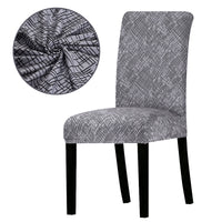 HKM-581267 Stretch Chair Cover in Durable Polyester Fiber - 93% Polyester