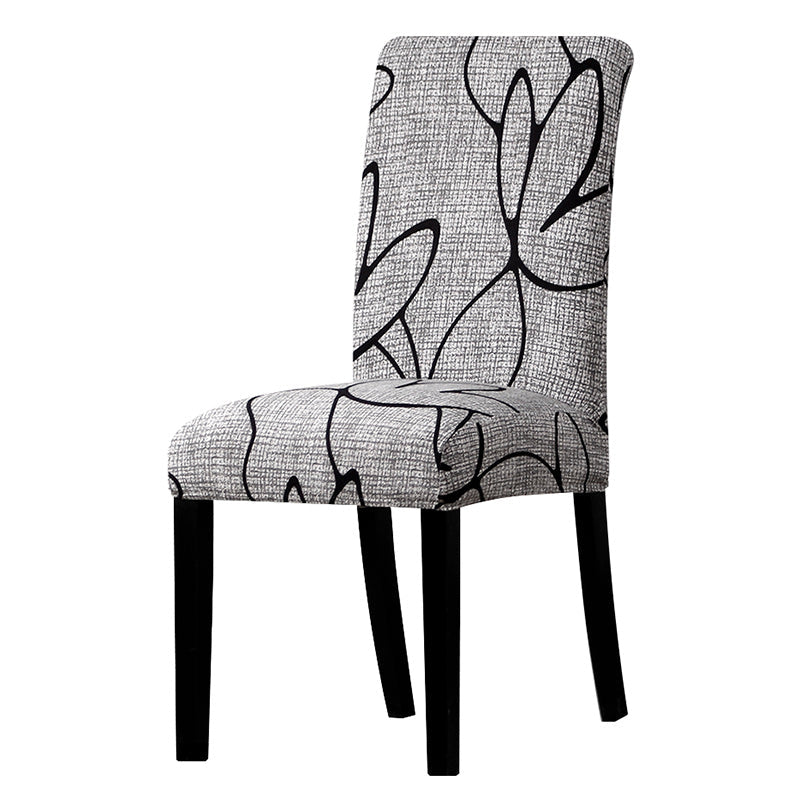 HKM-581267 Stretch Chair Cover in Durable Polyester Fiber - 93% Polyester
