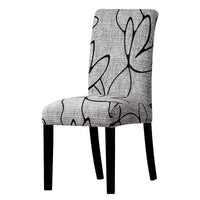 HKM-581267 Stretch Chair Cover in Durable Polyester Fiber - 93% Polyester