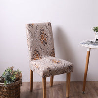 HKM-581267 Stretch Chair Cover in Durable Polyester Fiber - 93% Polyester