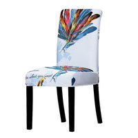 HKM-581267 Stretch Chair Cover in Durable Polyester Fiber - 93% Polyester