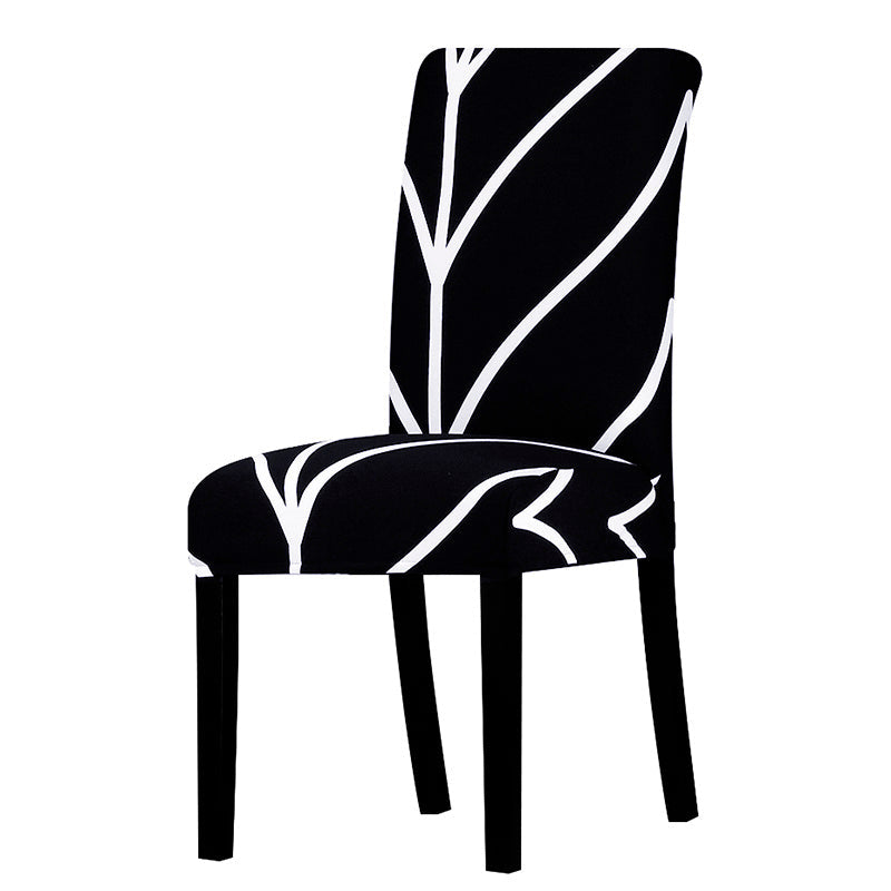 HKM-581267 Stretch Chair Cover in Durable Polyester Fiber - 93% Polyester