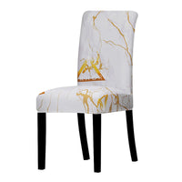 HKM-581267 Stretch Chair Cover in Durable Polyester Fiber - 93% Polyester