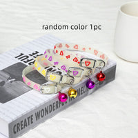HKM-581587 Luminous Silicone Cat Collar with Various Cute Designs for Nighttime Visibility