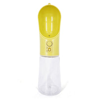 HKM-581587 Transparent PET Cat Water Bottle with Activated Carbon Filter - 360ml Capacity