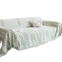 HKM-581715 Chenille All-Inclusive Sofa Cover in Weeping Willow Colors