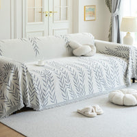 HKM-581715 Chenille All-Inclusive Sofa Cover in Weeping Willow Colors