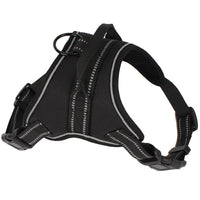 HKM-581907 Adjustable Pet Harness for Medium to Large Dogs - Black, Orange, Green Colors Available