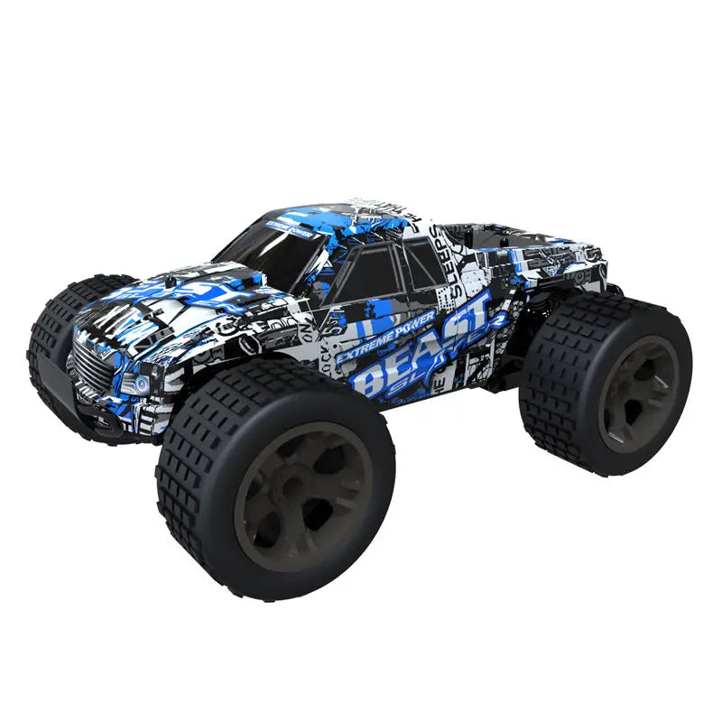 HKM-582291 1/18 Scale Remote Control Off-Road Racing Car – High Speed Drifting, 2.4GHz RC Vehicle, Indoor/Outdoor Use