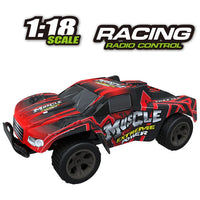 HKM-582291 1/18 Scale Remote Control Off-Road Racing Car – High Speed Drifting, 2.4GHz RC Vehicle, Indoor/Outdoor Use