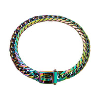 HKM-582419 Titanium Steel Stainless Leash Pet Dog Metal
