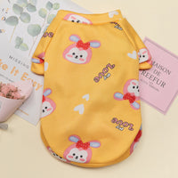 HKM-582675 Warm Cartoon Printed Pullover Sweater for Dogs in Various Styles and Sizes
