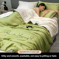 HKM-582867 Summer Quilt - Machine Washable, Skin-Friendly Fabric, Multiple Size Options Available