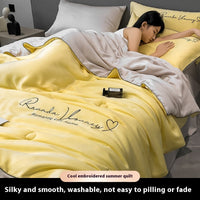 HKM-582867 Summer Quilt - Machine Washable, Skin-Friendly Fabric, Multiple Size Options Available