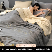 HKM-582867 Summer Quilt - Machine Washable, Skin-Friendly Fabric, Multiple Size Options Available