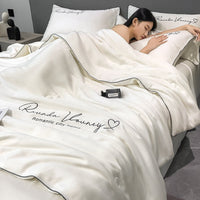 HKM-582867 Summer Quilt - Machine Washable, Skin-Friendly Fabric, Multiple Size Options Available