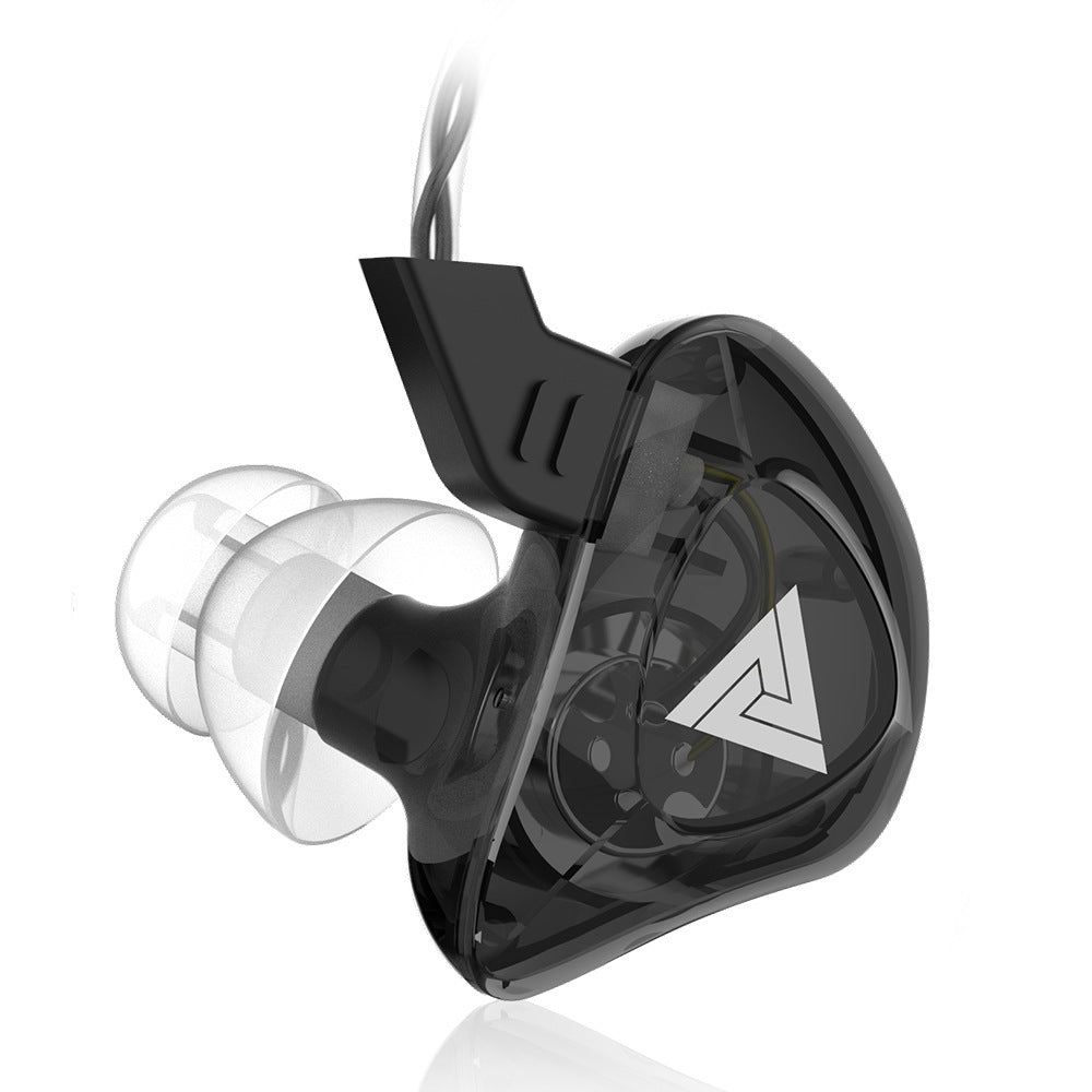 HKM-582931 Sports Ear-Wrap Earphone with Silicone Earplugs and PVC Cable, Compatible with Multiple Devices
