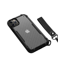 HKM-583123 Carbon Fiber Back Cover Phone Case with TPU Material