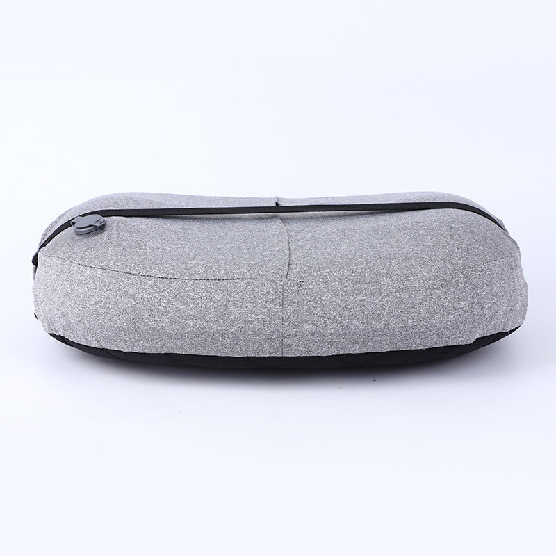 HKM-583315 Portable Outdoor Camping Pillow - 12cm Thick, Lightweight & Comfortable for Travel and Leisure
