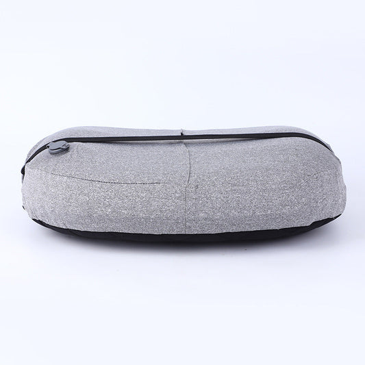 HKM-583315 Portable Outdoor Camping Pillow - 12cm Thick, Lightweight & Comfortable for Travel and Leisure