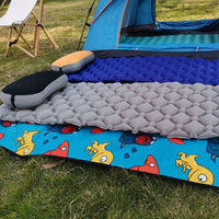 HKM-583315 Portable Outdoor Camping Pillow - 12cm Thick, Lightweight & Comfortable for Travel and Leisure