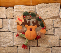 HKM-583635 Festive European Cartoon Garland for Christmas Decorations - Elks, Snowmen, Santa Options Available