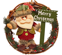 HKM-583635 Festive European Cartoon Garland for Christmas Decorations - Elks, Snowmen, Santa Options Available
