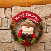 HKM-583635 Festive European Cartoon Garland for Christmas Decorations - Elks, Snowmen, Santa Options Available