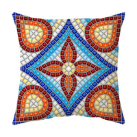 HKM-583699 Gray Simple Pattern Printed Pillowcase, 45x45cm Modern Design, Soft PP Cotton