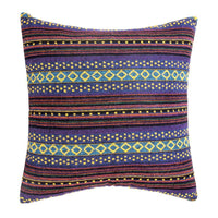 HKM-583699 Retro Bohemian Striped Pillow Cushion Cover, 45x45CM, Polyester-Cotton Blend