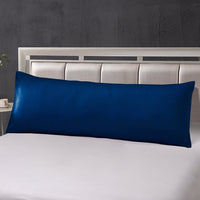HKM-583827 Washed Silk Satin Pillowcase - 20x54in, Modern Design, Double Pillow Compatibility