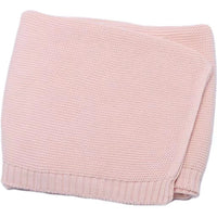 HKM-584019 Soft Knitted Cotton Baby Blanket for Infants - Cozy Nap Cover in Various Colors, Suitable for All Seasons