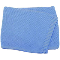HKM-584019 Soft Knitted Cotton Baby Blanket for Infants - Cozy Nap Cover in Various Colors, Suitable for All Seasons