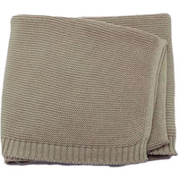 HKM-584019 Soft Knitted Cotton Baby Blanket for Infants - Cozy Nap Cover in Various Colors, Suitable for All Seasons