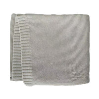 HKM-584019 Soft Knitted Cotton Baby Blanket for Infants - Cozy Nap Cover in Various Colors, Suitable for All Seasons