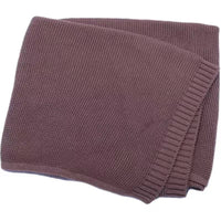 HKM-584019 Soft Knitted Cotton Baby Blanket for Infants - Cozy Nap Cover in Various Colors, Suitable for All Seasons