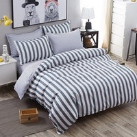 HKM-584339 Duoxin Simple Polyester Four-Piece Bedding Set in Pink for 2.0m Beds