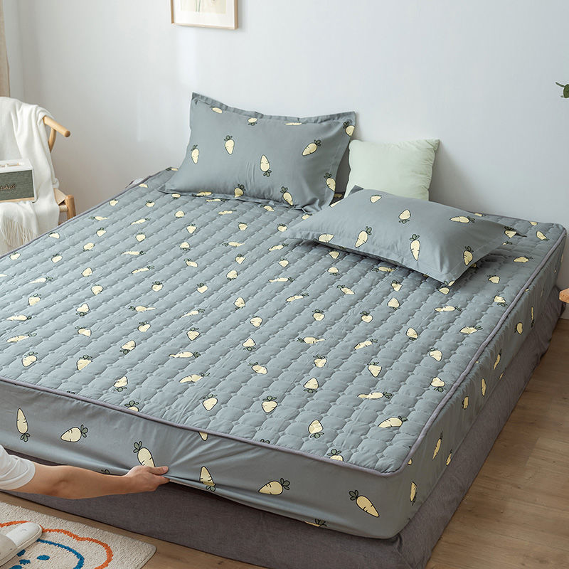 HKM-584339 Thickened Cotton Quilted Pillowcase Set - 48x74cm (2 Pieces)