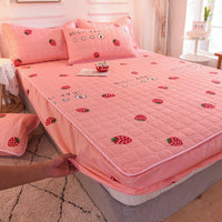 HKM-584339 Thickened Cotton Quilted Pillowcase Set - 48x74cm (2 Pieces)