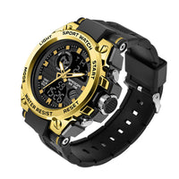 HKM-584531 Outdoor Sports Multi-Kinetic Energy Electronic Watch with Dual Display and Waterproof Design