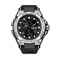 HKM-584531 Outdoor Sports Multi-Kinetic Energy Electronic Watch with Dual Display and Waterproof Design